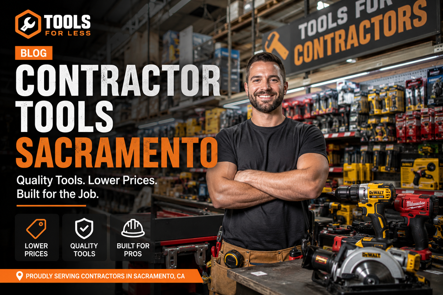 Sacramento Contractors: Where to Buy Pro-Grade Tools Without the Pro-Grade Price Tag