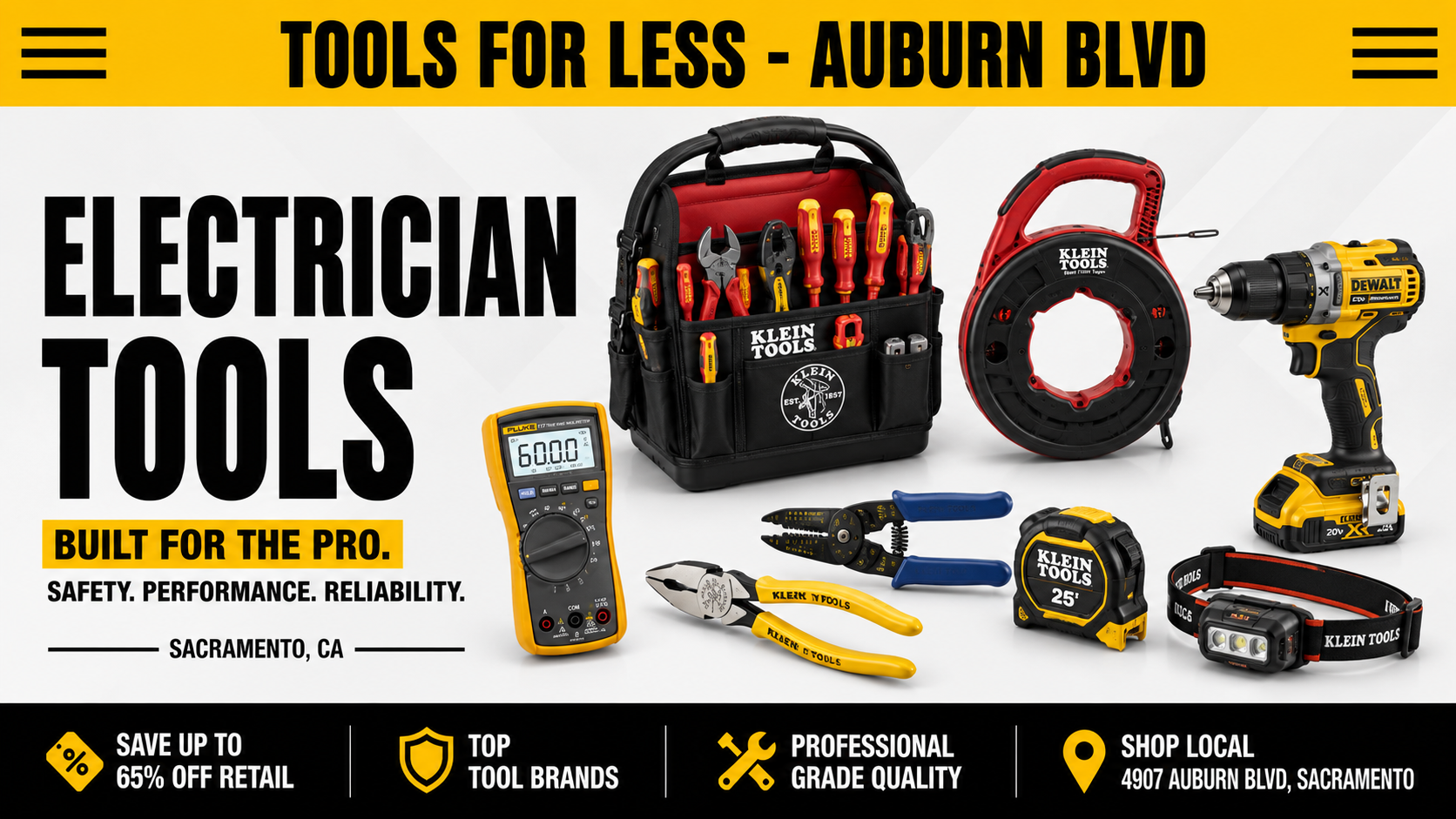Tools for Sacramento Electricians: What’s on the Job Site in 2026