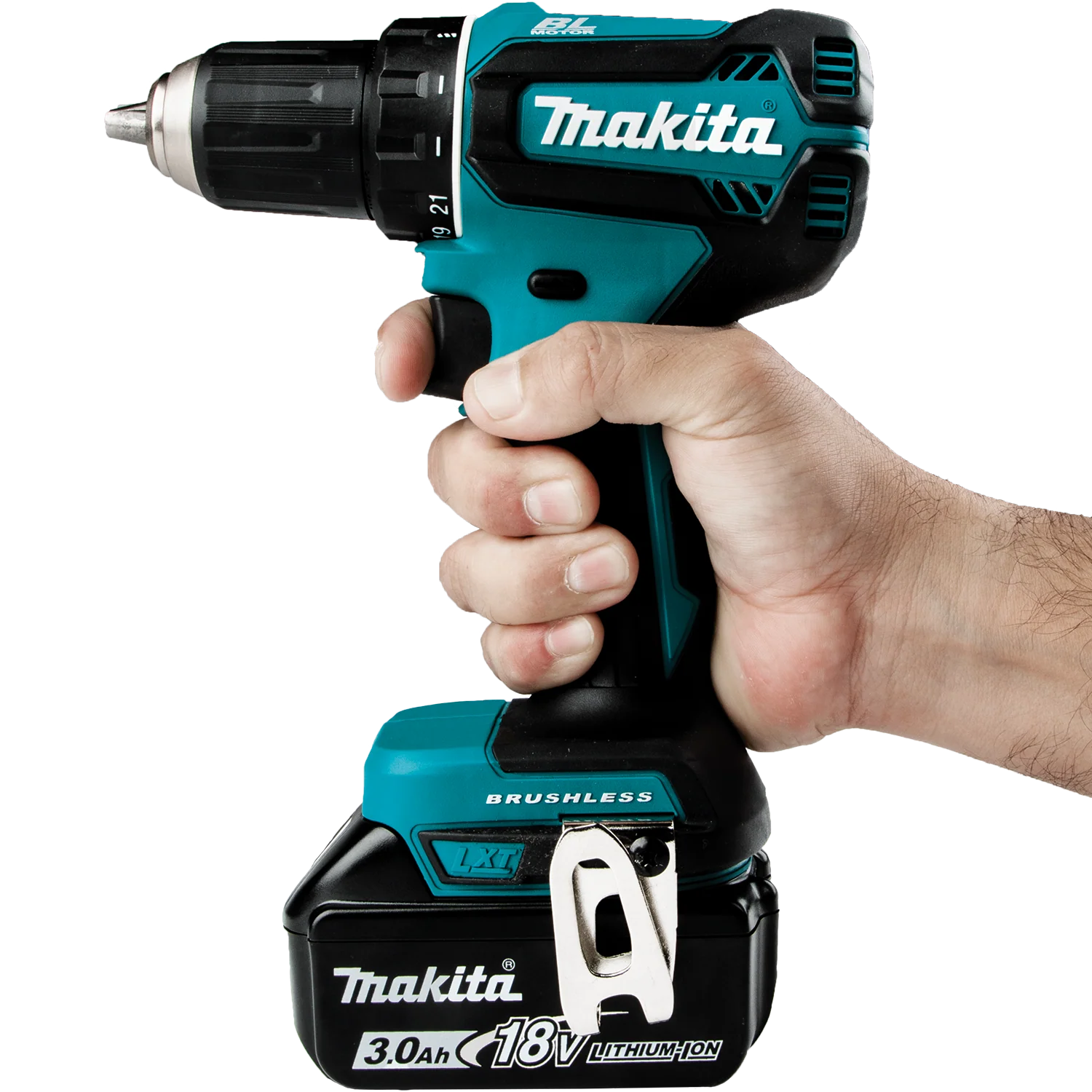 Makita XFD131 18V LXT Lithium-Ion Brushless Cordless 1/2 in. Driver-Drill Kit (3.0Ah) (Factory Serviced)