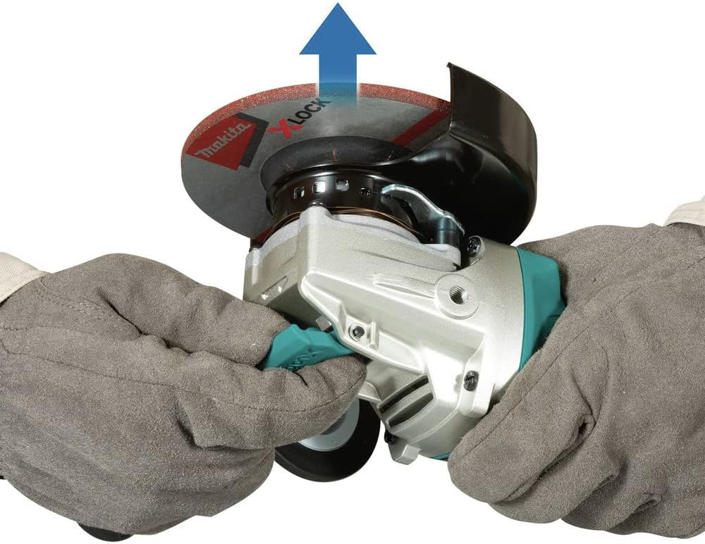 Makita XAG26Z-B/C 18V LXT® Lithium‑Ion Brushless Cordless 4‑1/2” / 5" Paddle Switch X Lock Angle Grinder Tool Only Factory Serviced