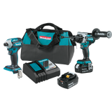 Makita XT288T-B 18V LXT® Lithium‑Ion Brushless Cordless 2‑Pc. Combo Kit (5.0Ah)