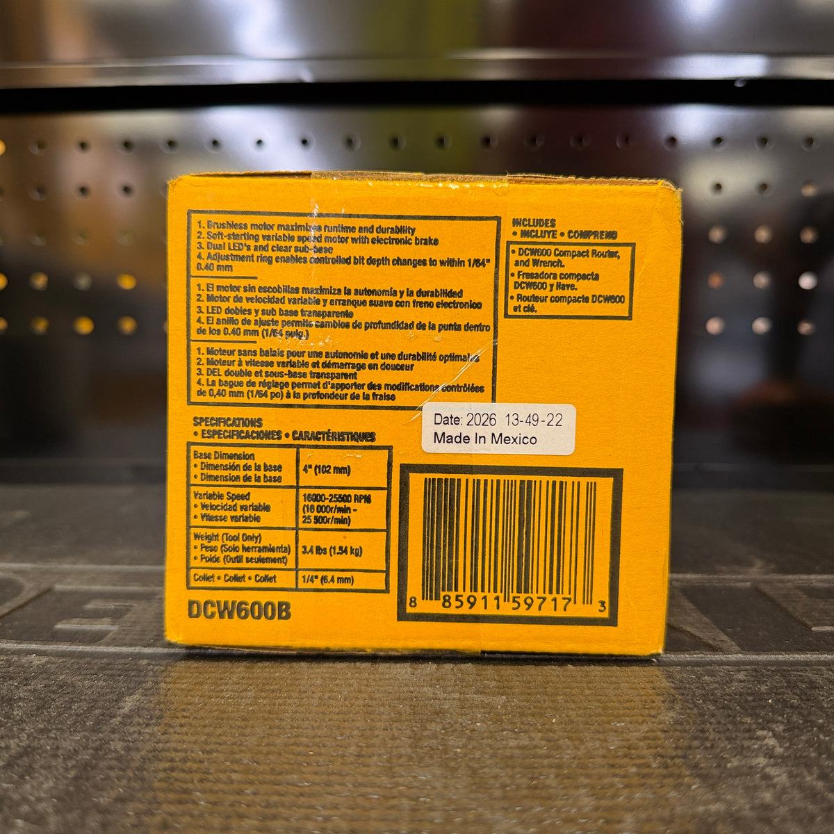 DEWALT DCW600B