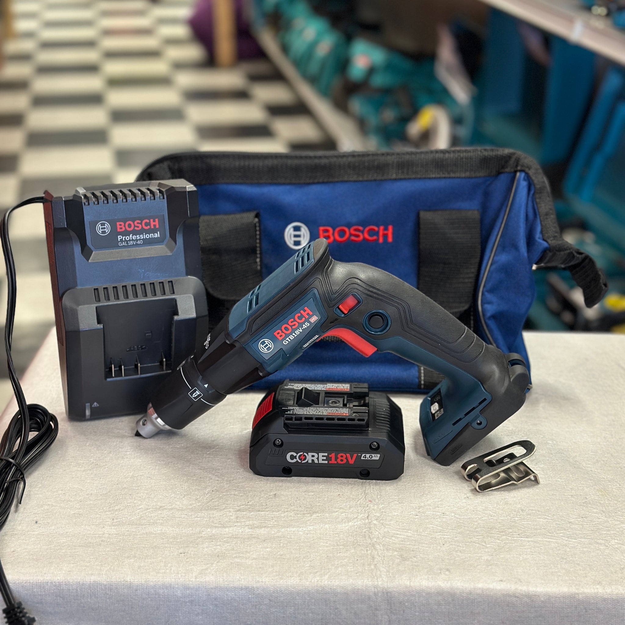 Bosch GTB18V 18V Brushless Screwgun Bosch 18V Brushless Screwgun (Renewed)