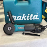 Makita 6 Amp Corded 4 in. Lightweight Angle Grinder with Grinding Wheel, Wheel Guard Side Handle Hard Case