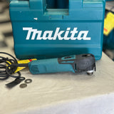 Makita 3 Amp Corded Variable Speed Oscillating Multi-Tool Kit With Blade, Sanding Pad, Sandpaper, Adapter, Hard Case