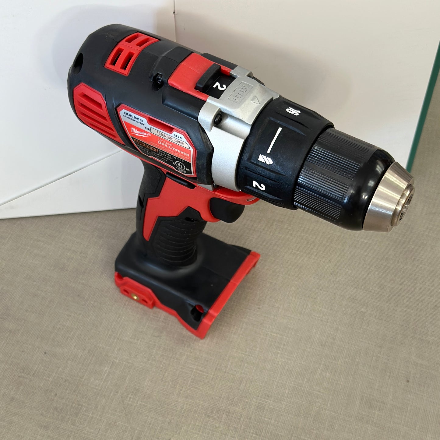 Milwaukee M18™ 1/2″ (13mm) Compact Drill/Driver – Model 2606-20 | Tool Only