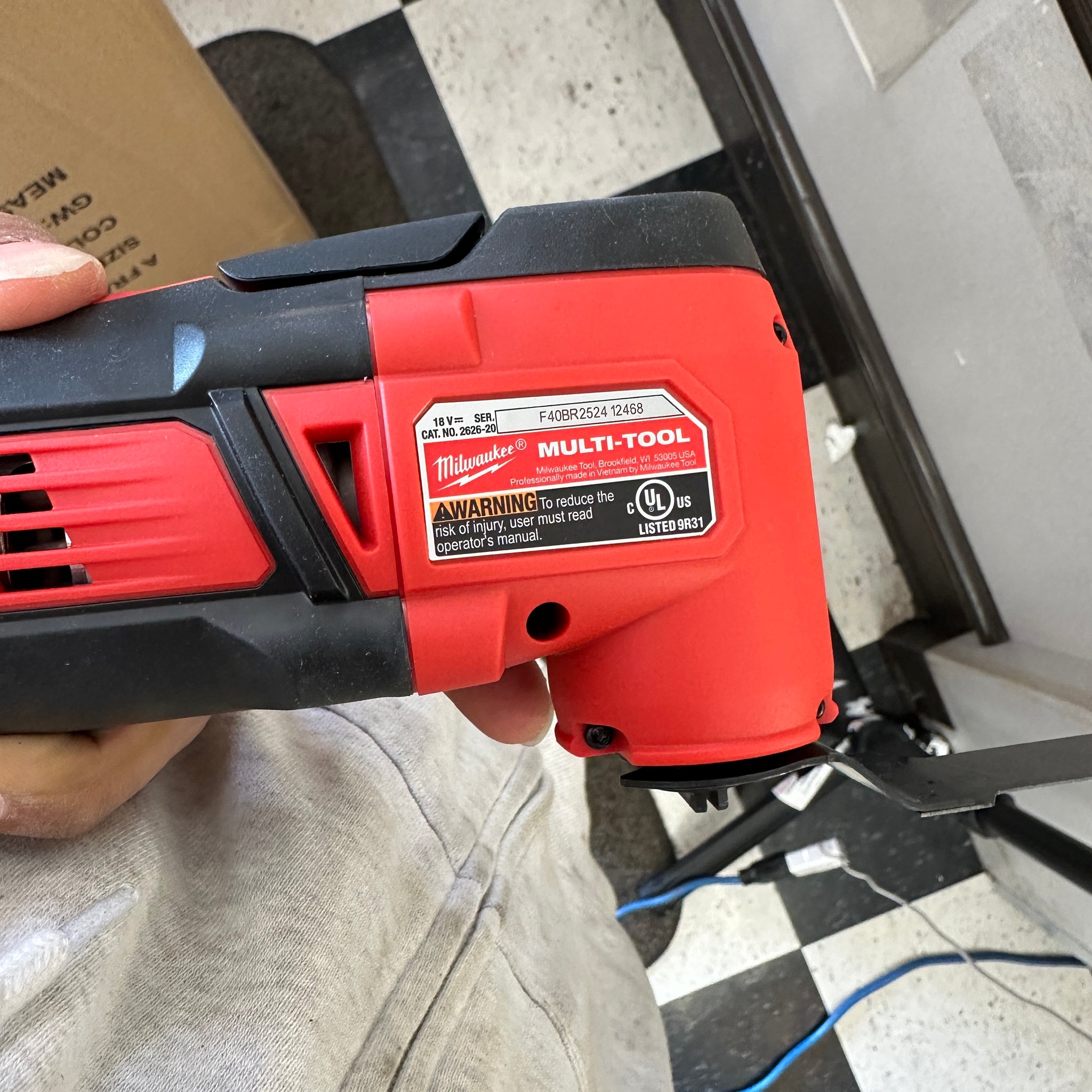 Milwaukee M18™ Oscillating Multi-Tool – Model 2626-20 | Versatile Cordless Multi Tool (Tool Only)
