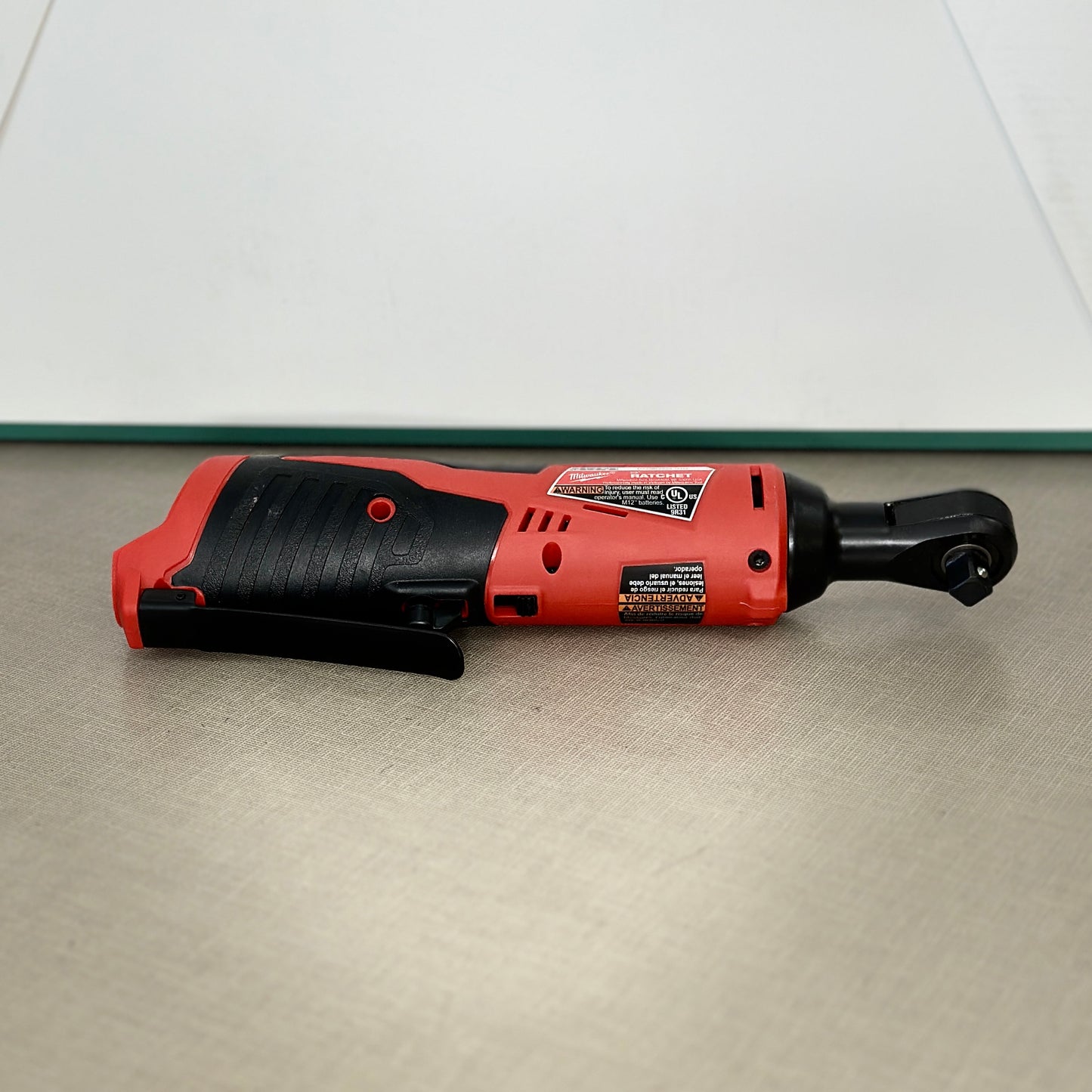Milwaukee M12™ FUEL Extended Reach Ratchet – Cordless Brushless Ratchet | Tool Only
