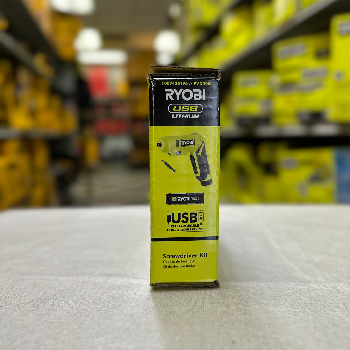 Ryobi Lithium Screwdriver Kit