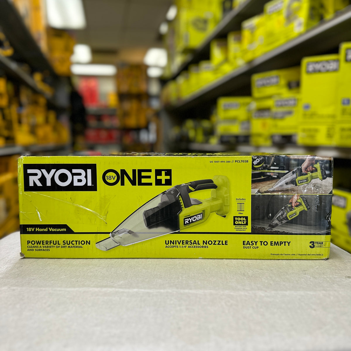 Ryobi 18V ONE+ Hand Vacuum