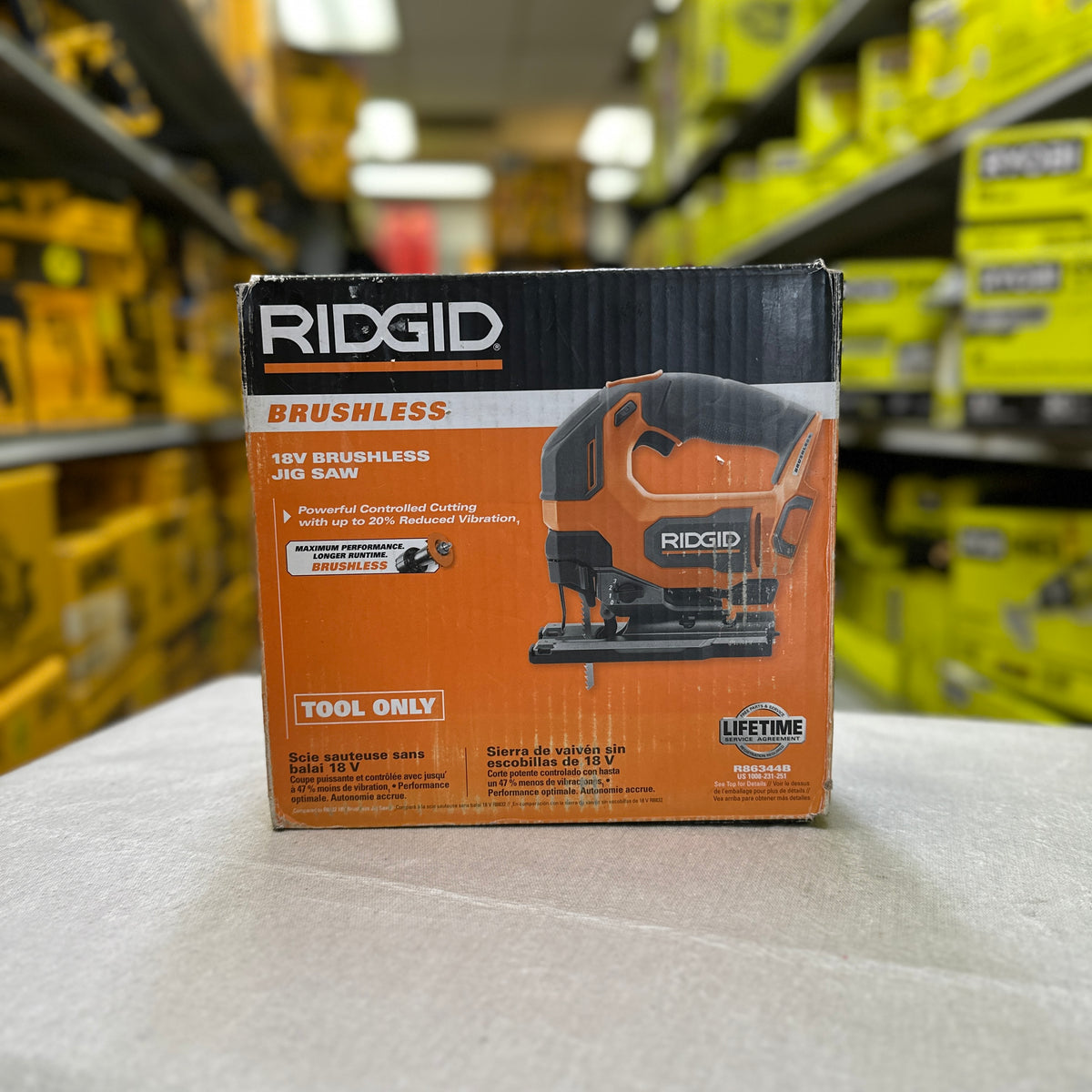 RIDGID 18V Brushless Jig saw (Tool Only)