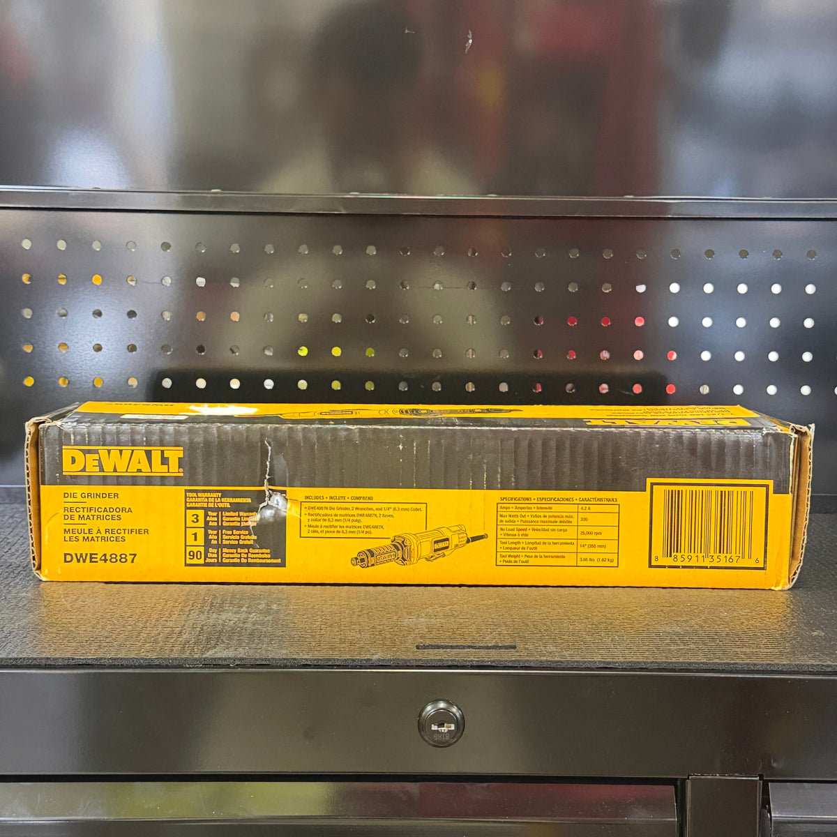 DEWALT DWE4887 1-1/2 in. 4.2-Amp Corded Die Grinder