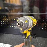 DEWALT DCF887 impact driver, chuck close-up
