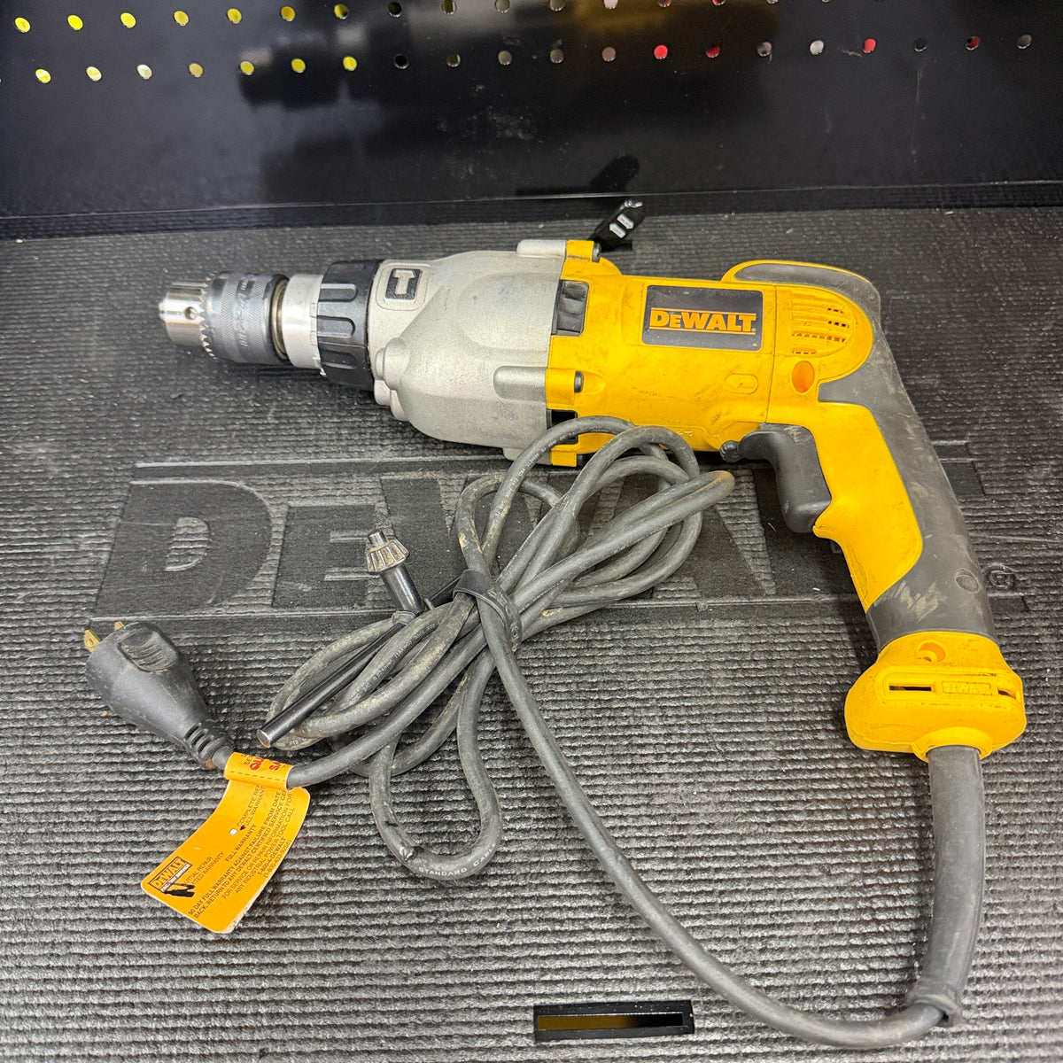 DEWALT DWD520 corded hammerdrill, chuck detail — For Parts