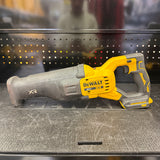 DEWALT DCS384 20V MAX XR brushless reciprocating saw, tool only, side view