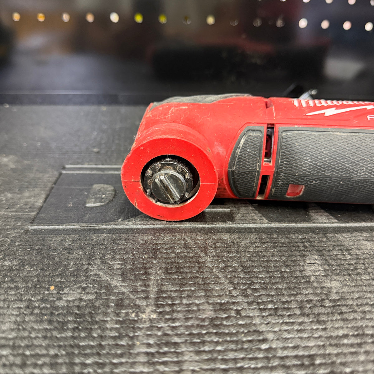 Milwaukee 2836-20 M18 FUEL oscillating multi-tool, angle view