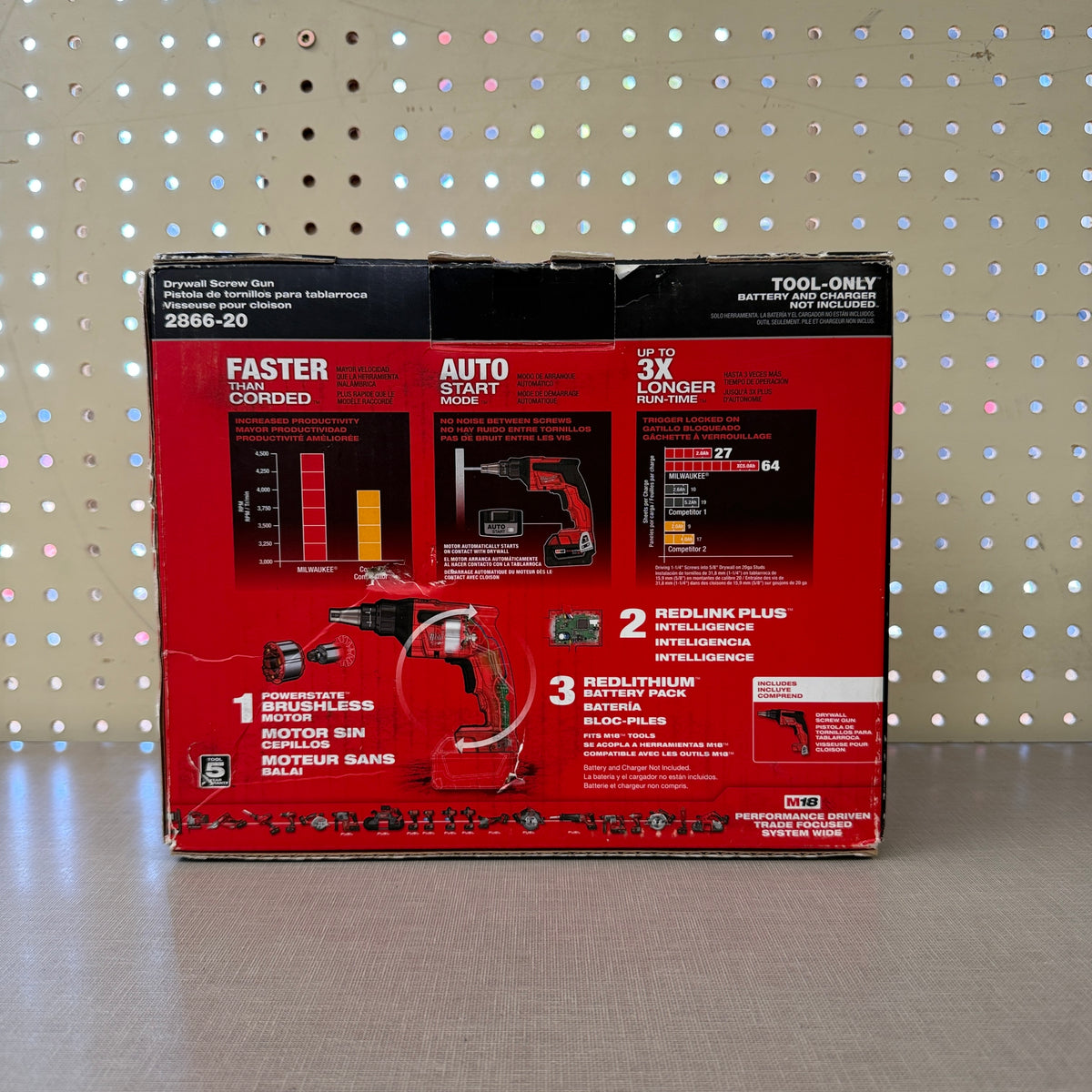 Milwaukee 2866-20 M18 FUEL Drywall Screw Gun