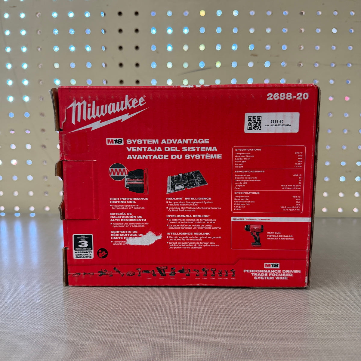 Milwaukee 2688-20 M18 Compact Heat Gun