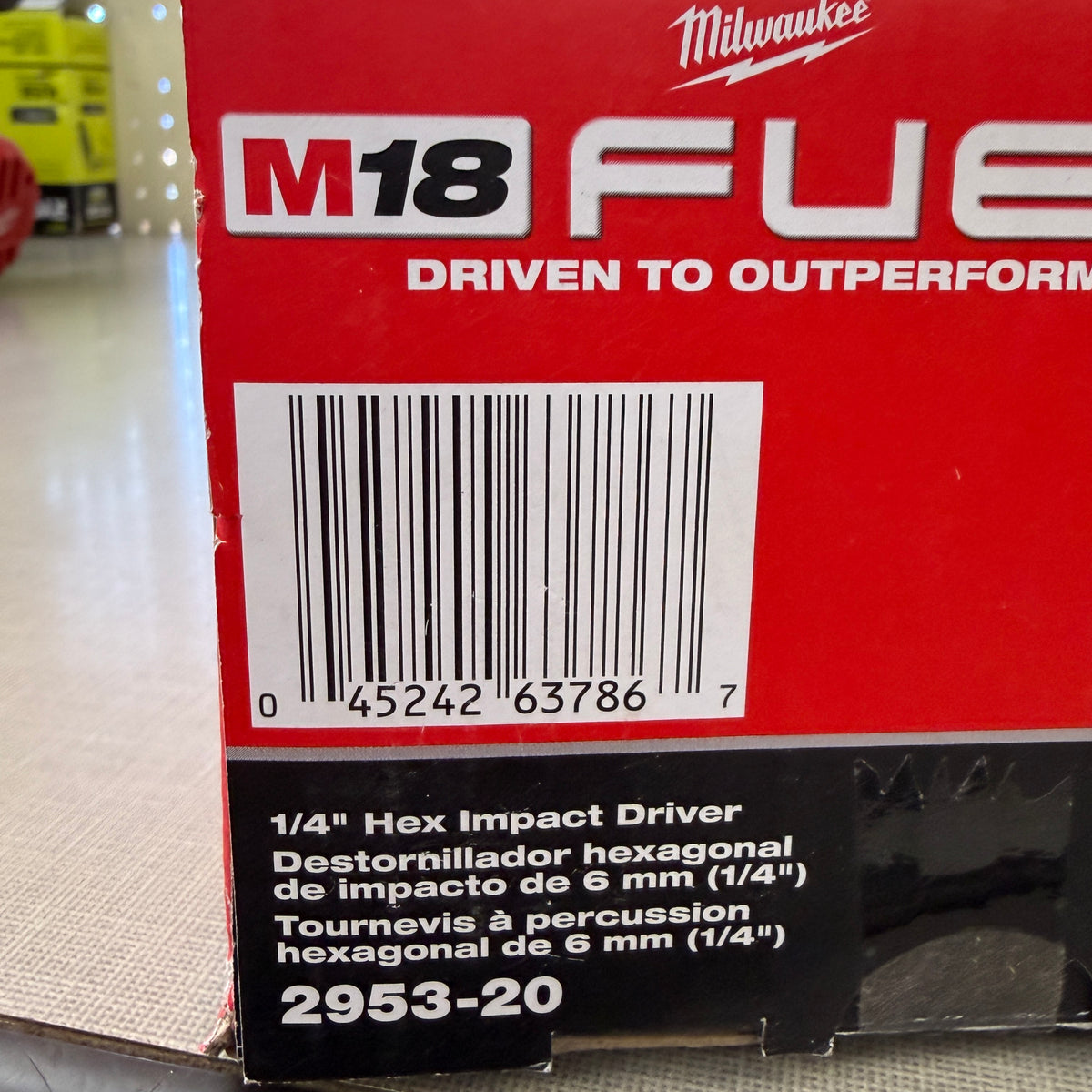 Milwaukee M18 FUEL 2953-20 1/4" Hex Impact Driver