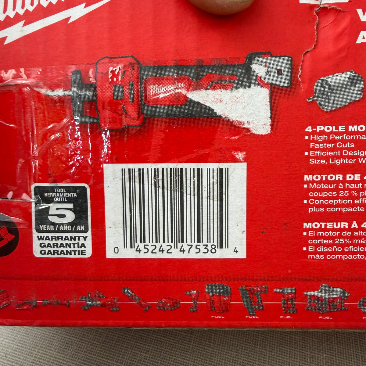 Milwaukee 2627-20 M18 Cut Out Tool, Tool Only