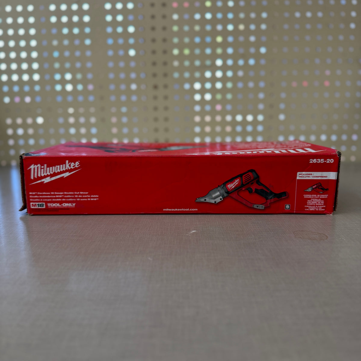 Milwaukee 2635-20 M18 Cordless 18 Gauge Double Cut Shear, Tool Only