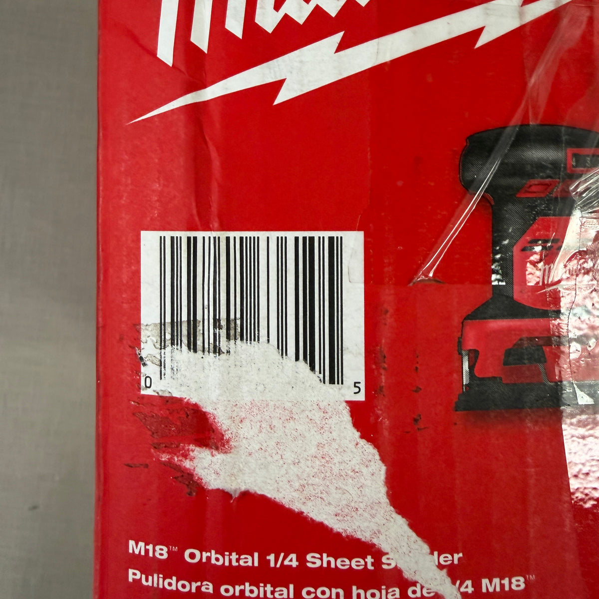 Milwaukee M18 Orbital 1/4 Sheet Sander — Tool Only, 2649-20