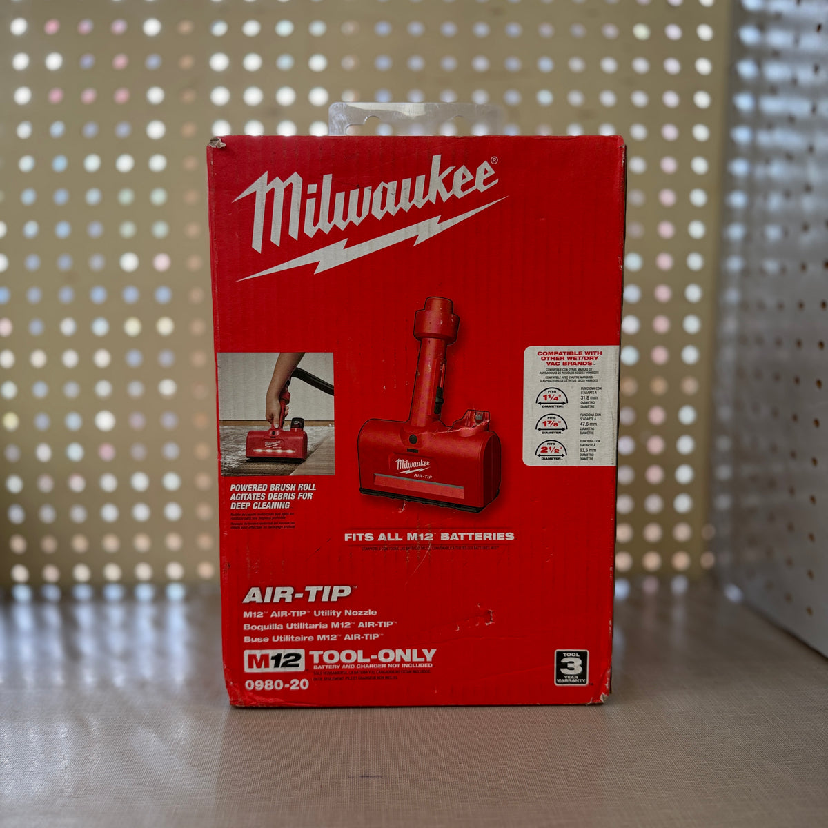 Milwaukee M12 AIR-TIP Utility Nozzle — Tool Only, 0980-20