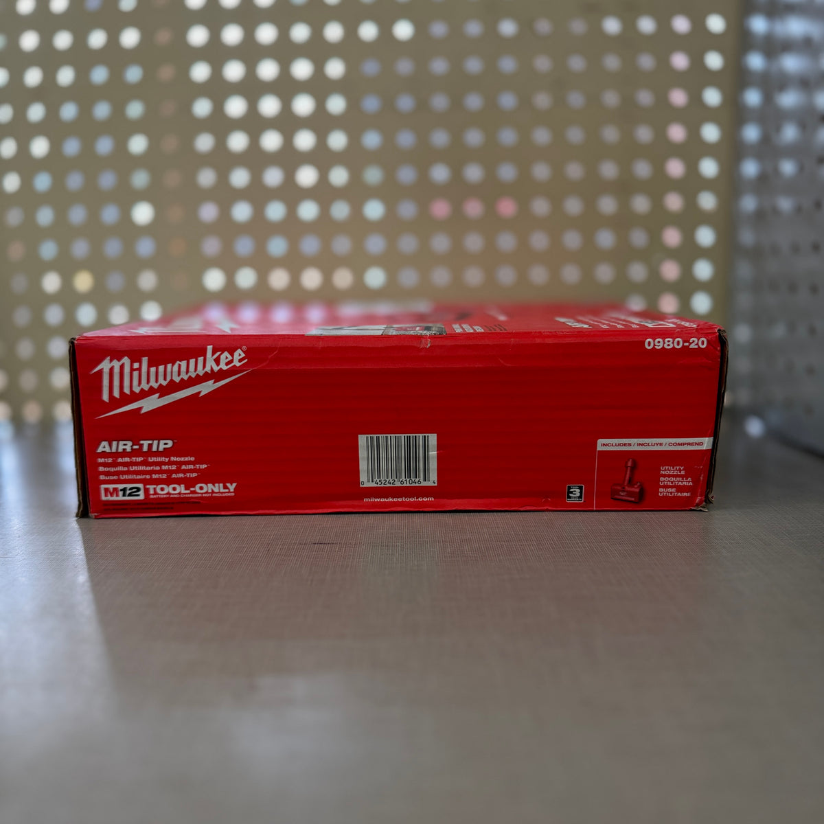 Milwaukee M12 AIR-TIP Utility Nozzle — Tool Only, 0980-20