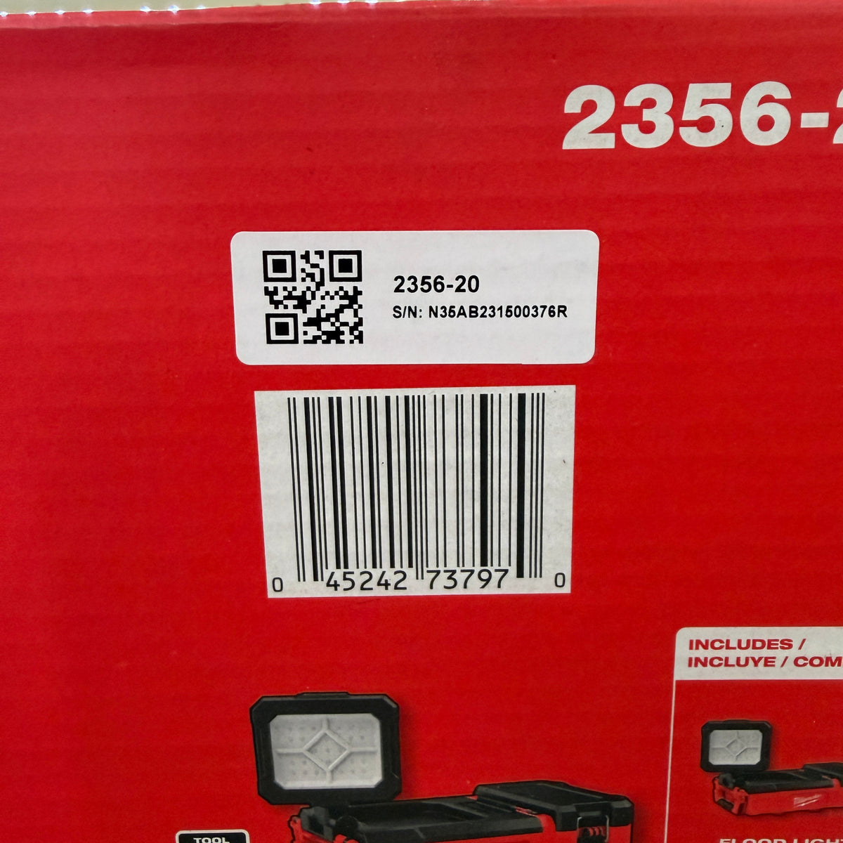 Milwaukee 2356-20 M12 PACKOUT Flood Light w/ USB-Charging (Tool Only)
