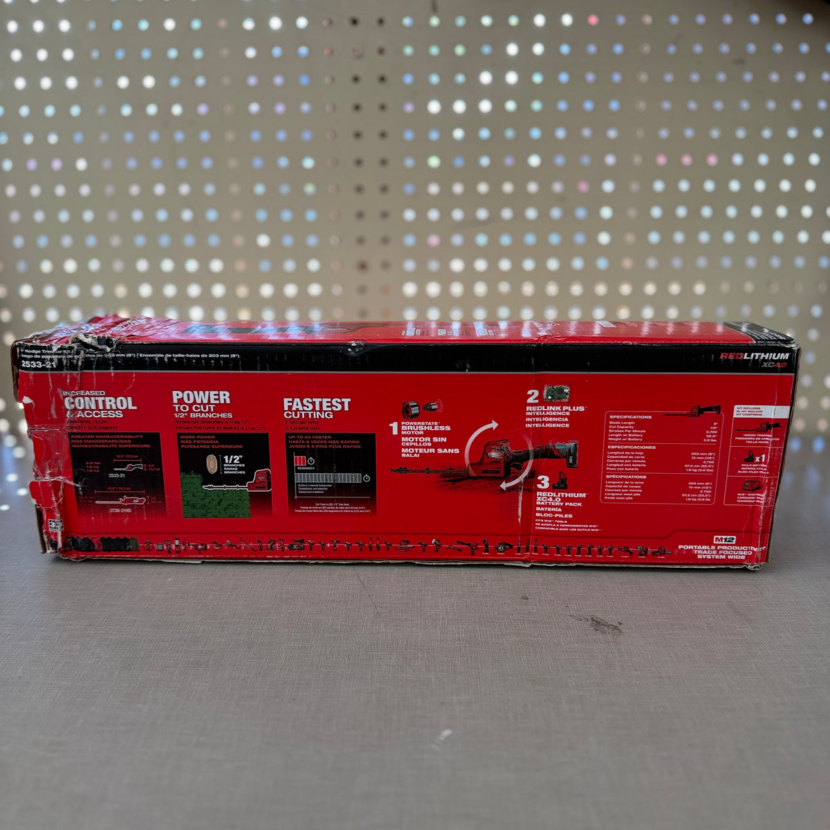 Milwaukee M12 FUEL 8" Hedge Trimmer Kit 2533-21