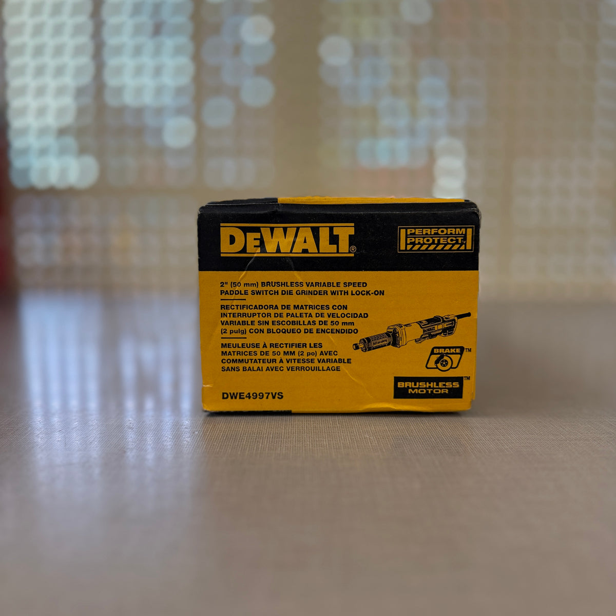 DEWALT DWE4997VS 2 in. Brushless Variable Speed Paddle Switch Die Grinder with Lock-On