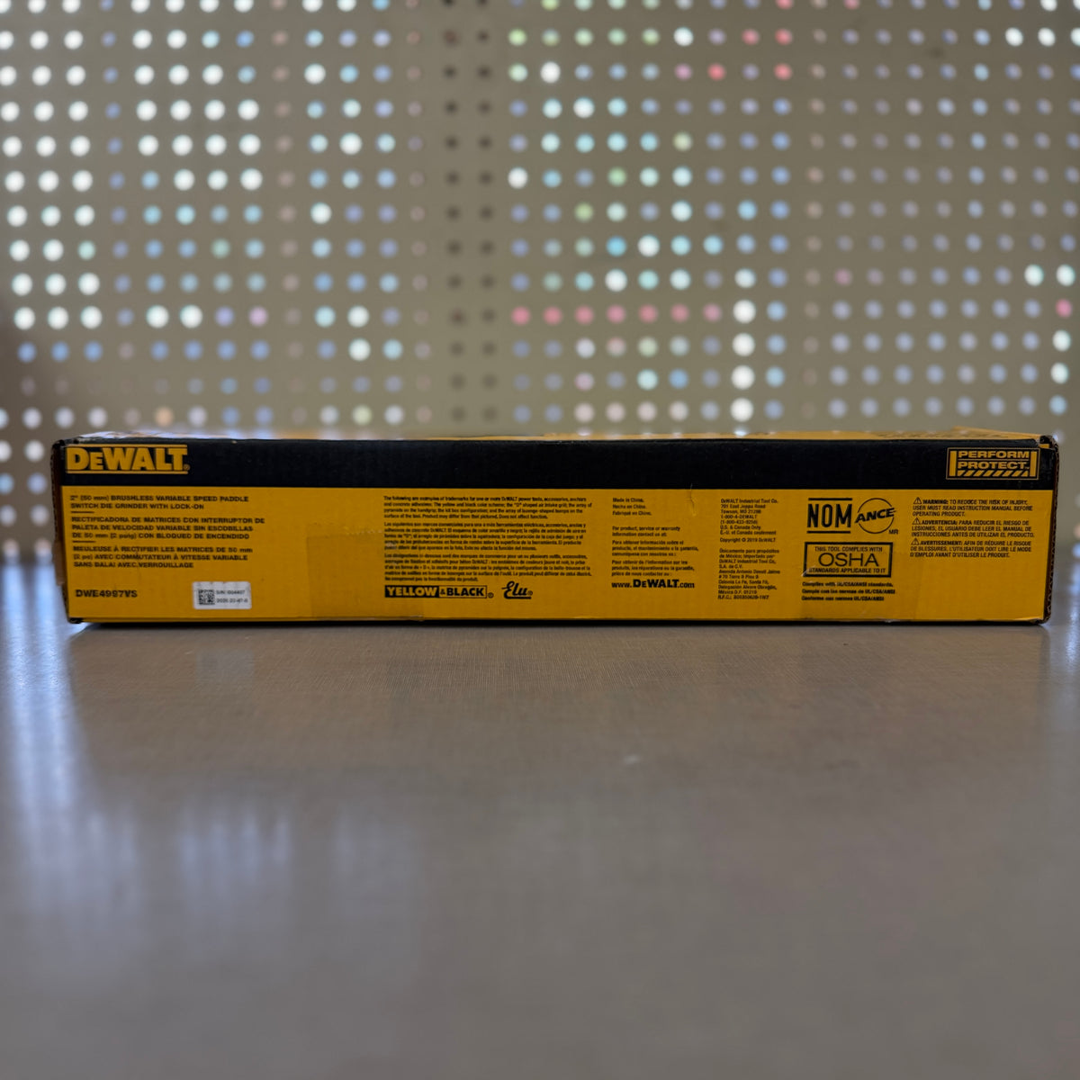 DEWALT DWE4997VS 2 in. Brushless Variable Speed Paddle Switch Die Grinder with Lock-On