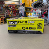Side of RYOBI PBLJS01B ONE+ HP brushless jig saw box showing model number and UL certification