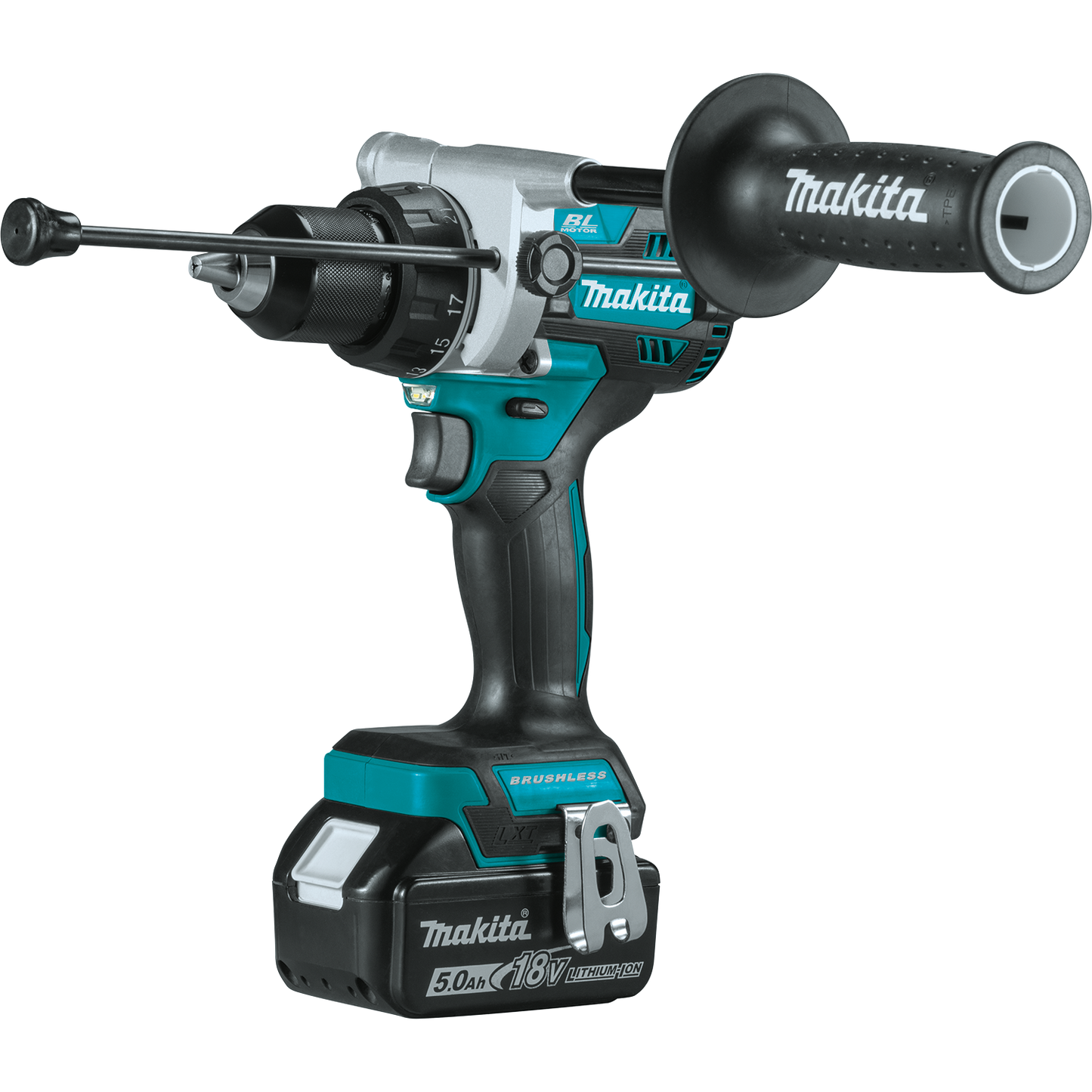 Makita XT288T-B 18V LXT® Lithium‑Ion Brushless Cordless 2‑Pc. Combo Kit (5.0Ah)