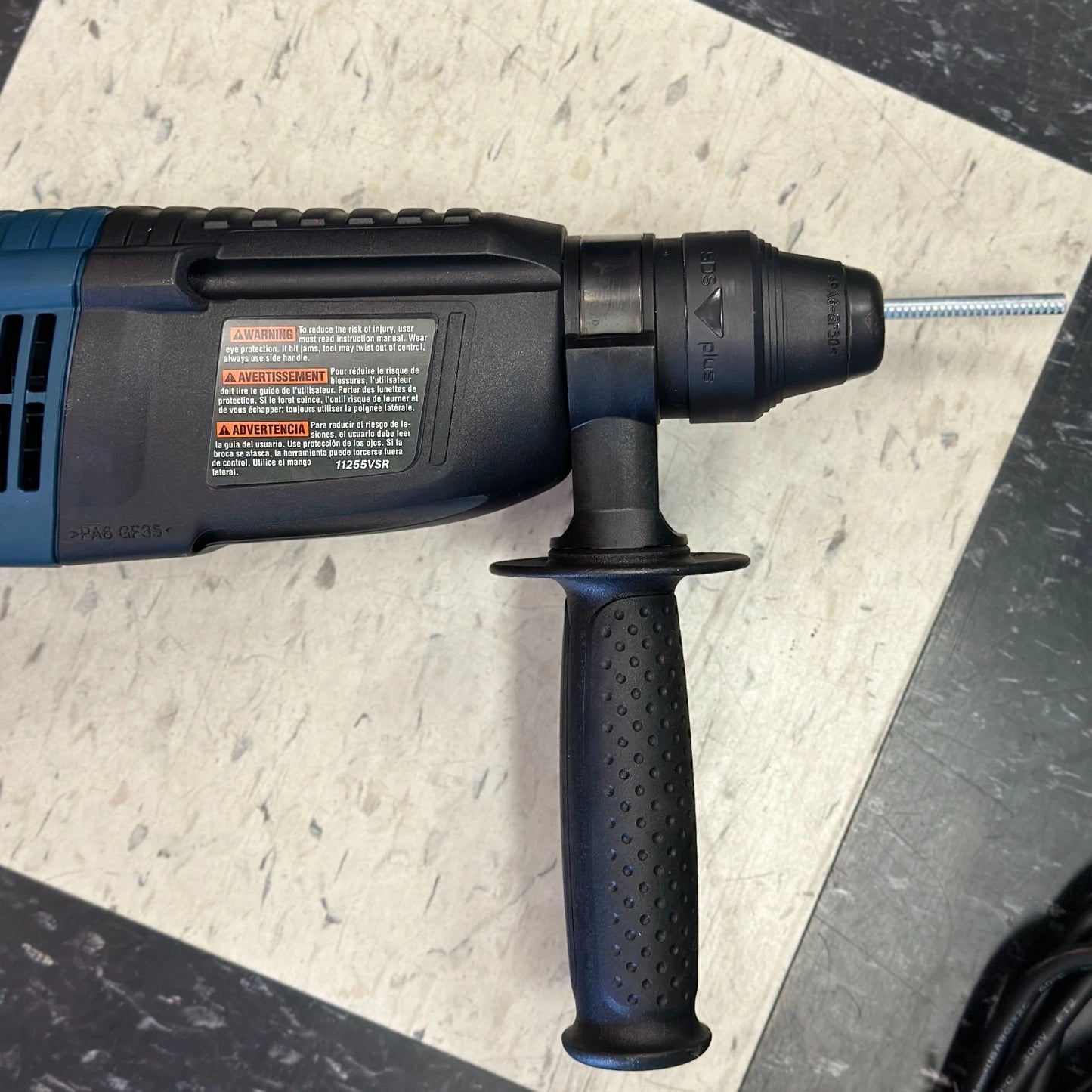 Bosch 11255VSR-RT 120V 8.0 Amp SDS-Plus 1" Rotary Hammer Renewed